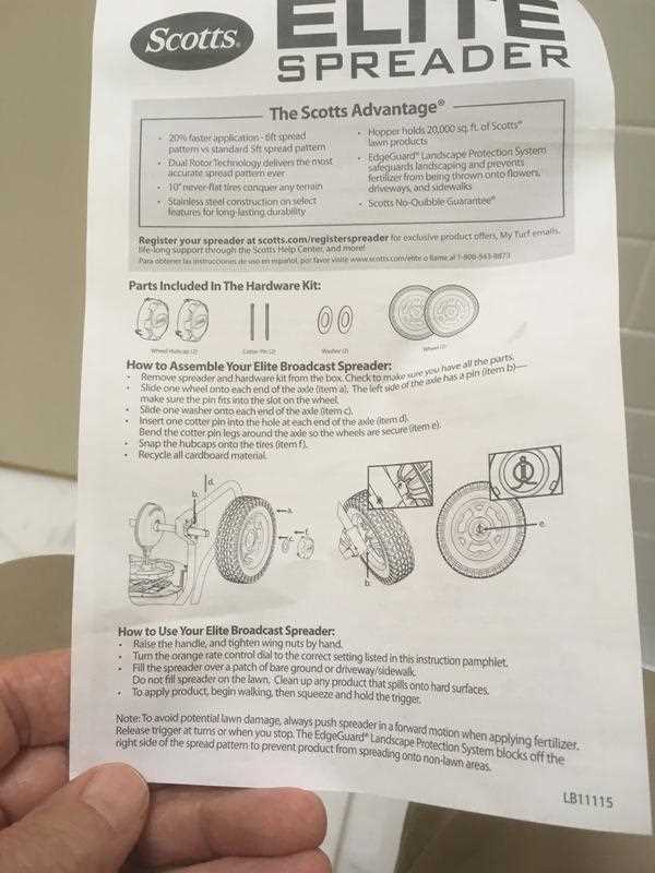 replacement parts scotts edgeguard spreader parts diagram