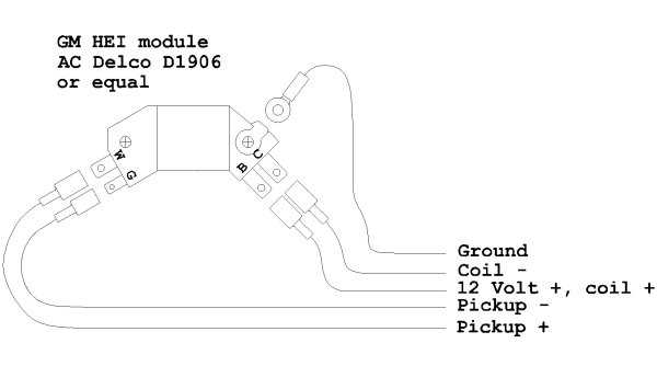 ford hei distributor wiring diagram ford hei distributor wiring diagram