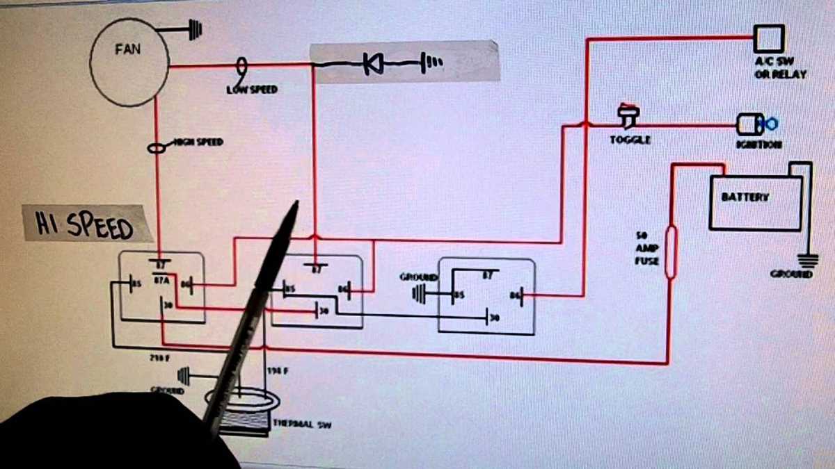 electric radiator fan wiring diagram electric radiator fan wiring diagram