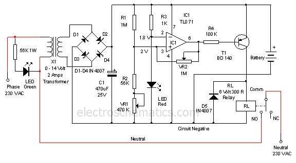cordless drill battery charger circuit diagram cordless drill battery charger circuit diagram
