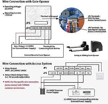 schematic liftmaster wiring diagram
