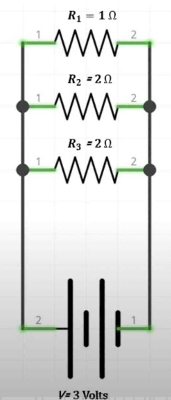 circuit diagram battery positive negative