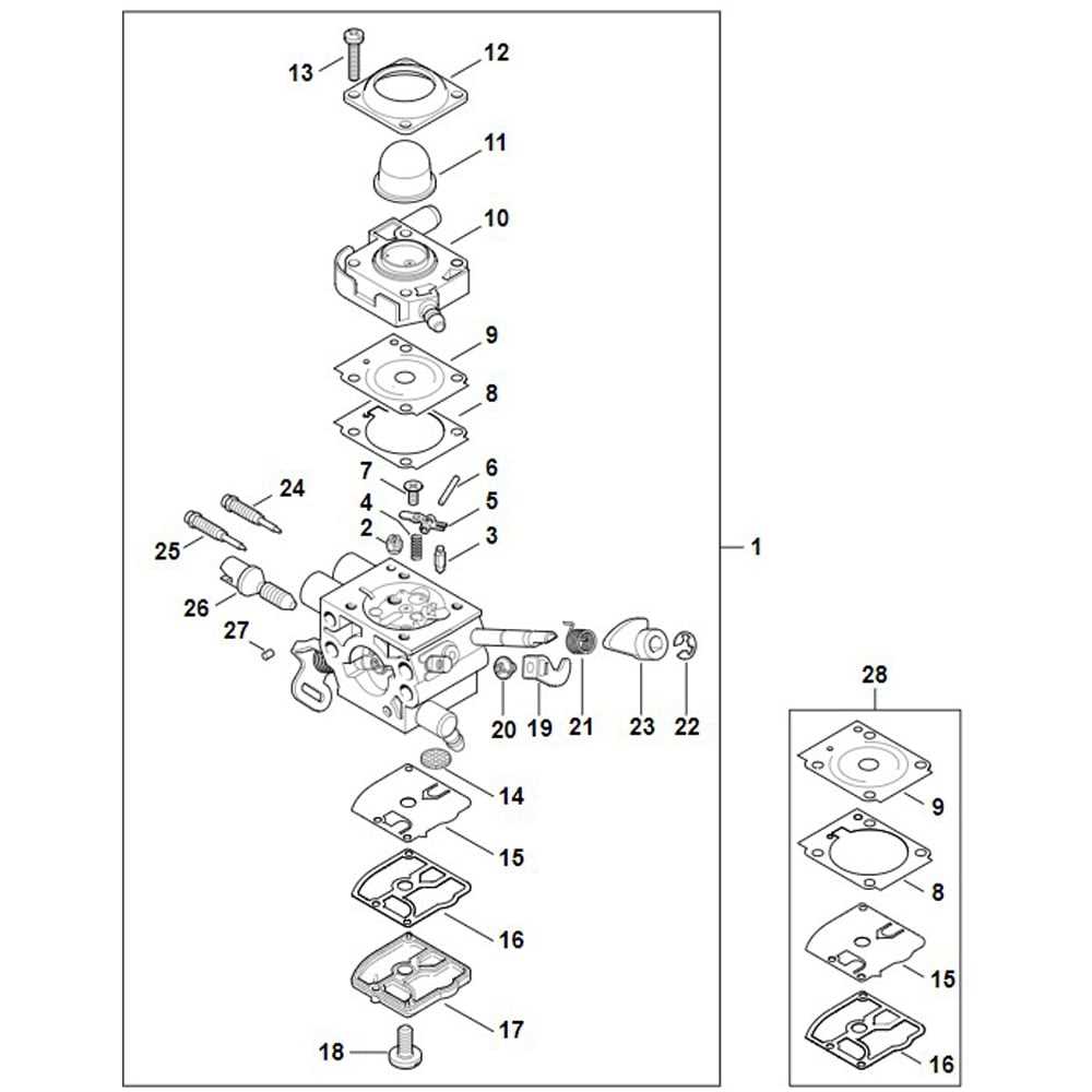 stihl fs45c parts diagram