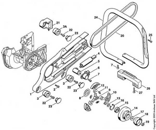 stihl parts diagram 025