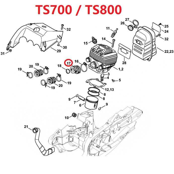 stihl ts400 parts diagram
