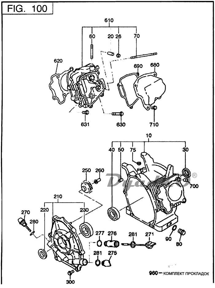 subaru engine parts diagram
