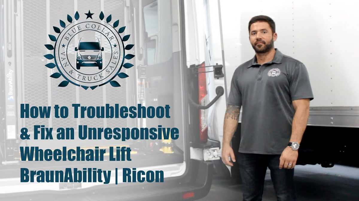 braun wheelchair lift wiring diagram