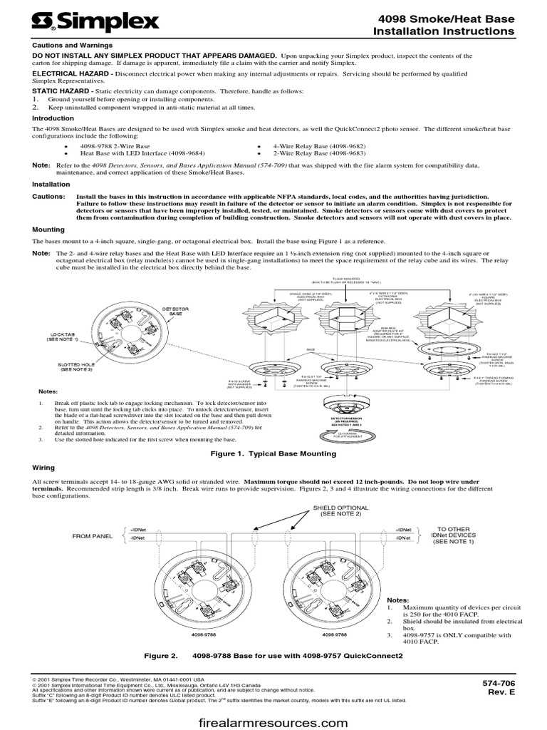 duct detector wiring diagram
