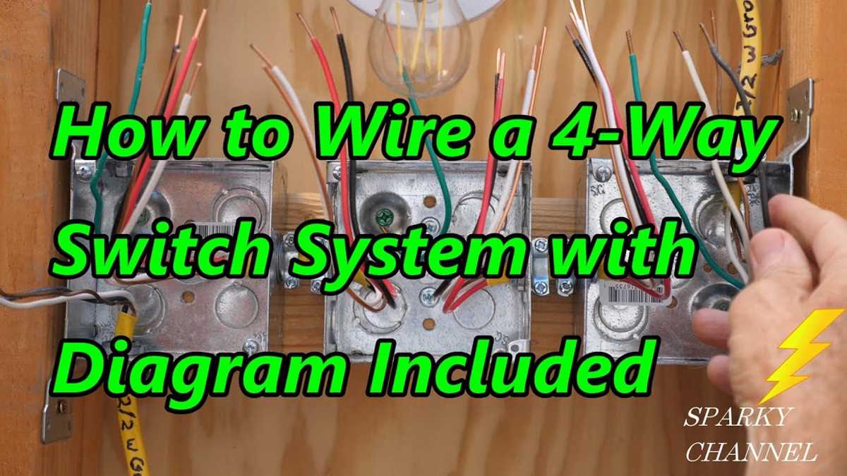 4 way switch wiring diagrams