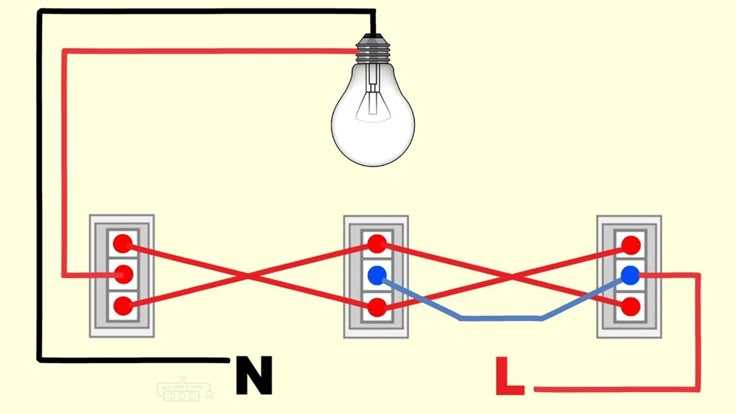 three way lamp switch wiring diagram