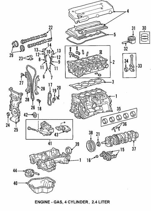 toyota camry body parts diagram