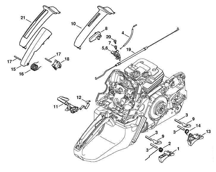 stihl ms441 parts diagram stihl ms441 parts diagram
