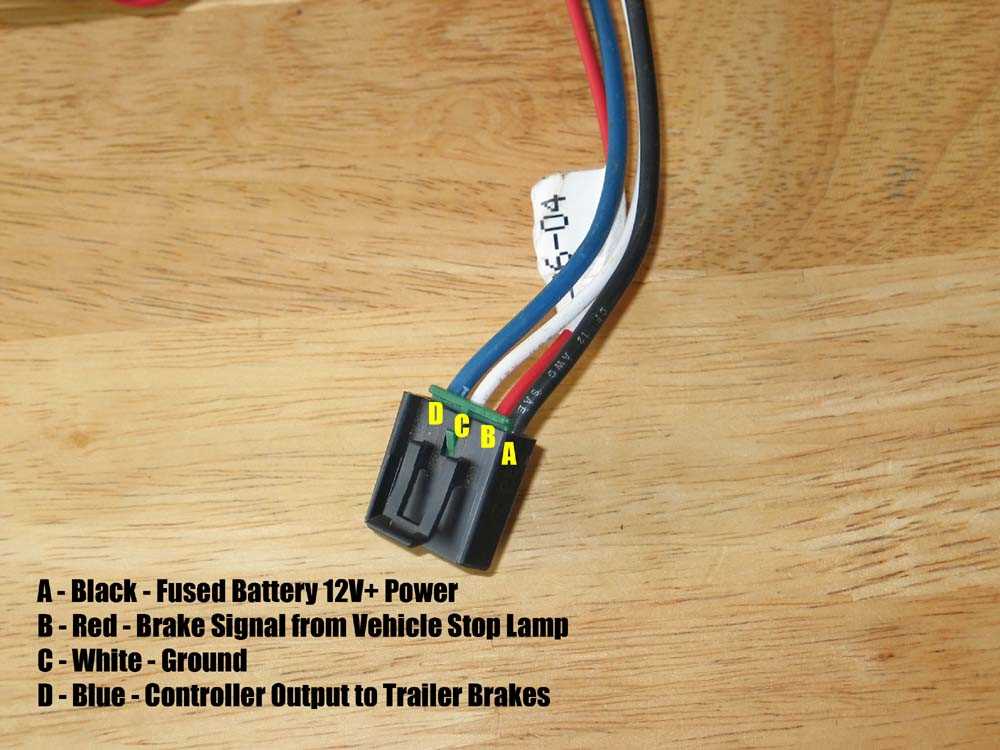 trailer controller wiring diagram