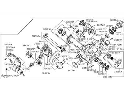 front differential parts diagram