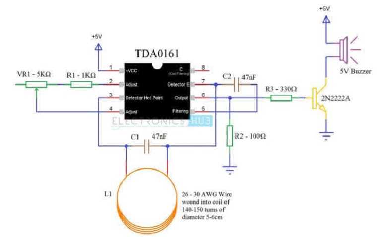 deep gold detector circuit diagram deep gold detector circuit diagram