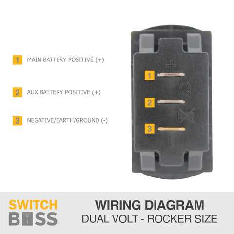 double rocker switch wiring diagram