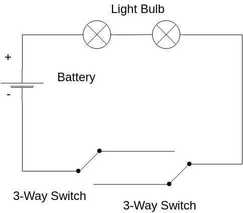 simple 3 way switch wiring diagram