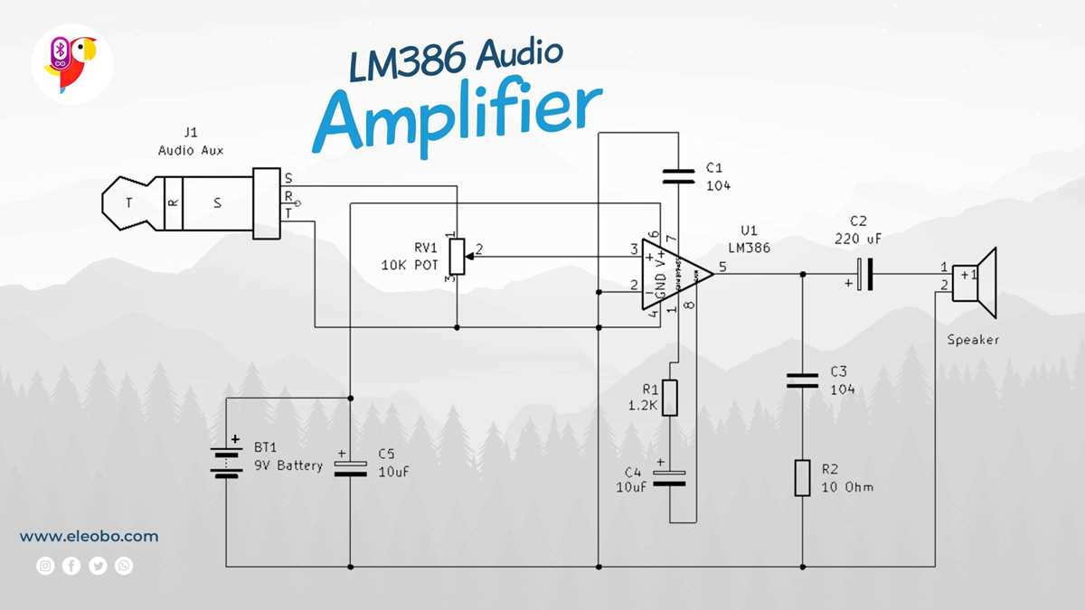 audio amplifier circuit diagram