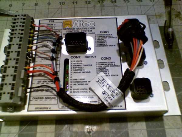 altec pistol grip control parts diagram
