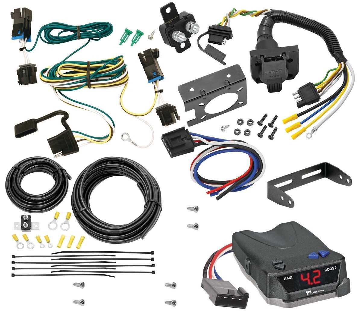 tekonsha trailer brake controller wiring diagram