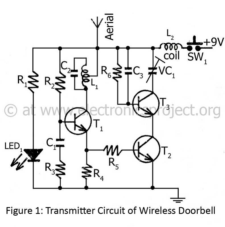 wiring diagram for a doorbell