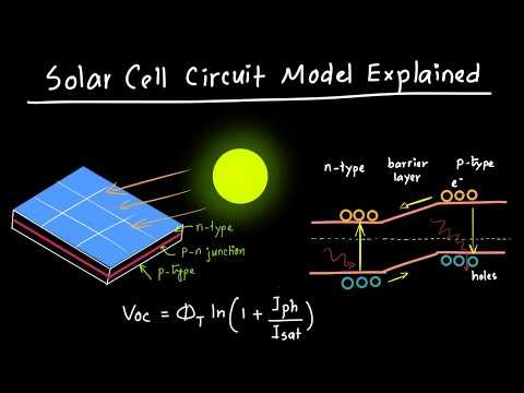 circuit diagram for solar cell