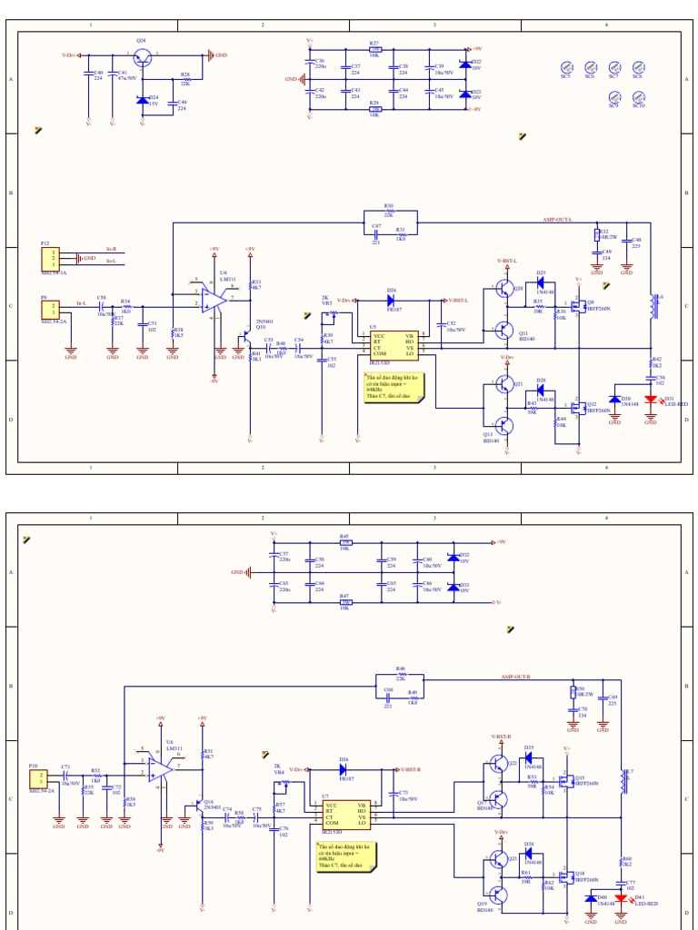 class d amplifier circuit diagram