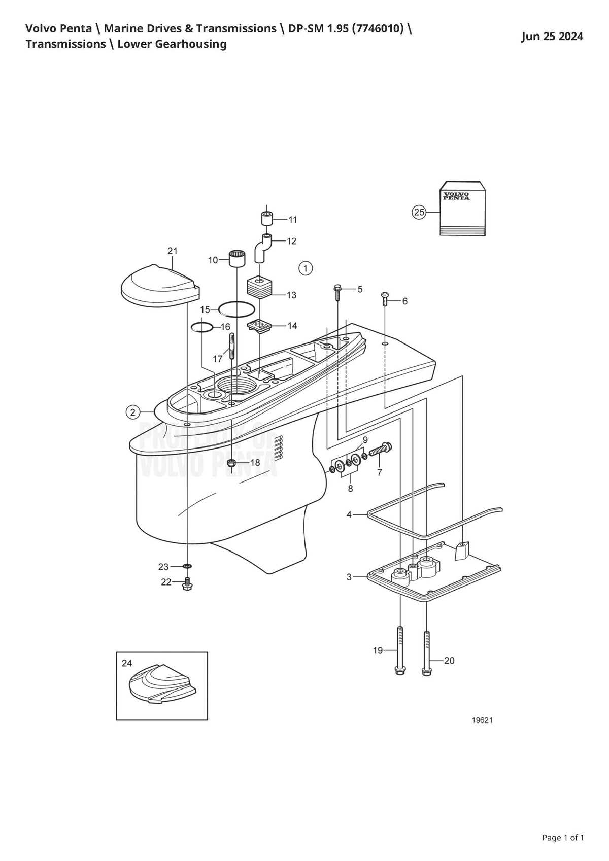 volvo penta parts diagram
