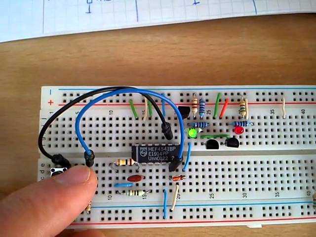cd4541 timer circuit diagram