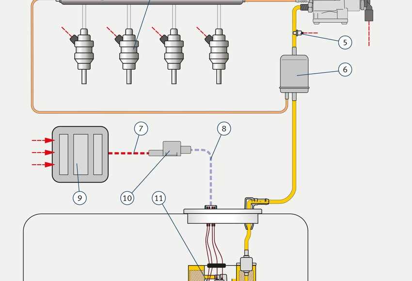 fuel pump circuit diagram
