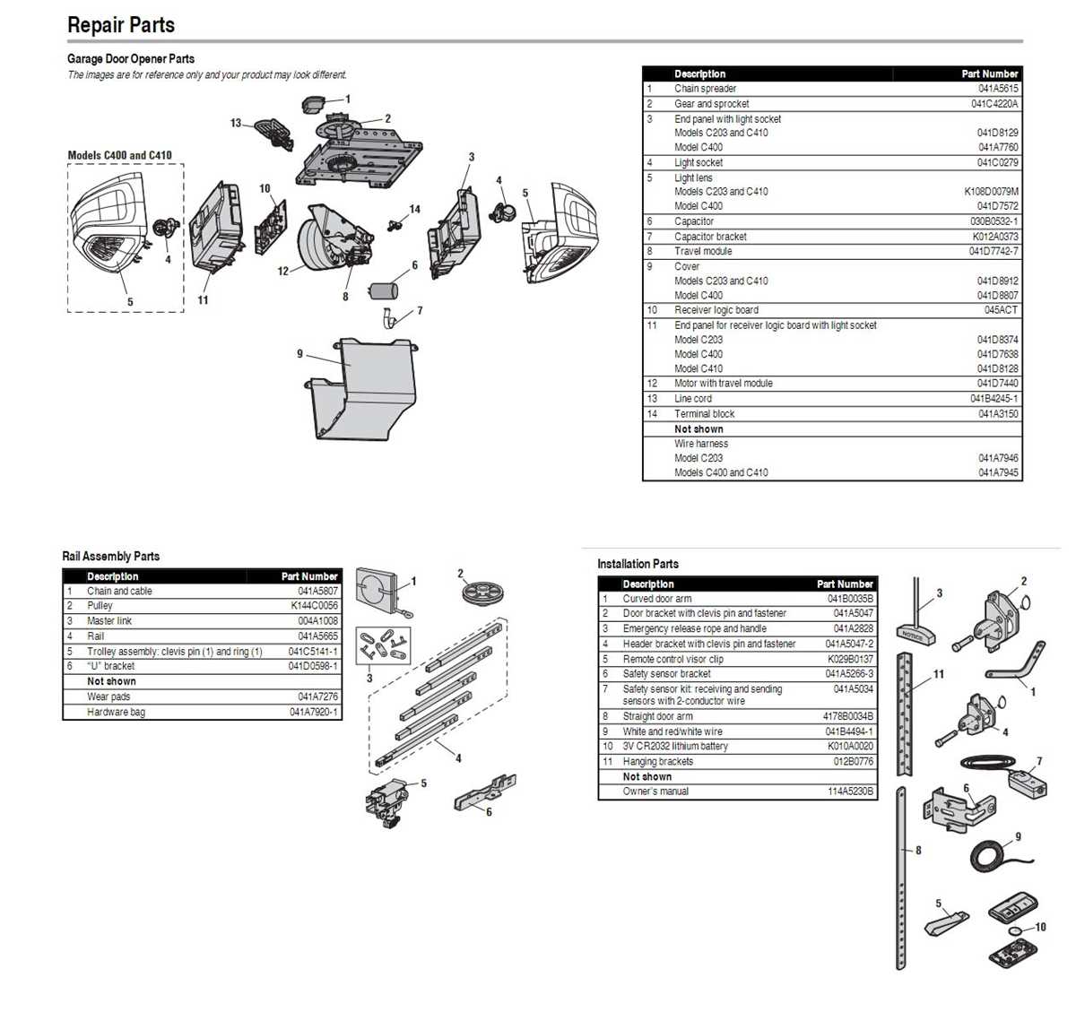 wiring diagram for a chamberlain garage door opener