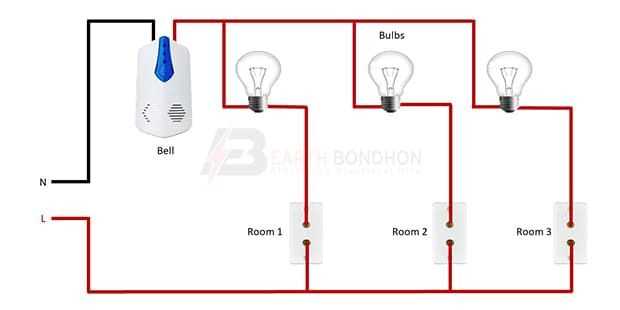 wiring diagram for a doorbell