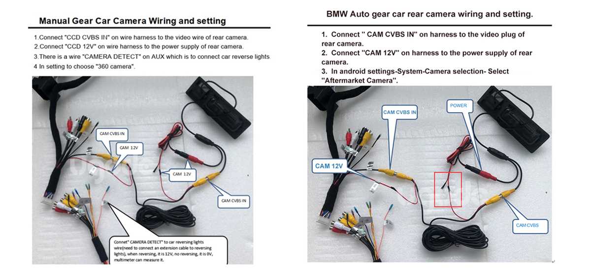 wiring diagram for backup camera