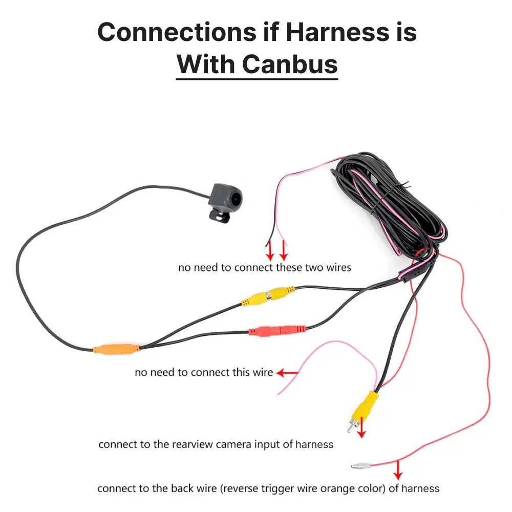 wiring diagram for rear view camera