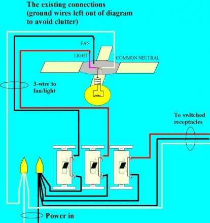 wiring diagram for remote control ceiling fan