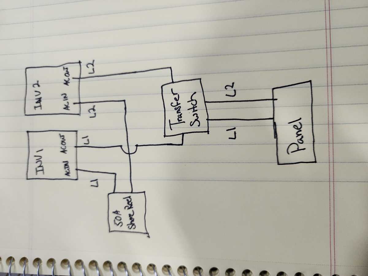 wiring diagram for transfer switch