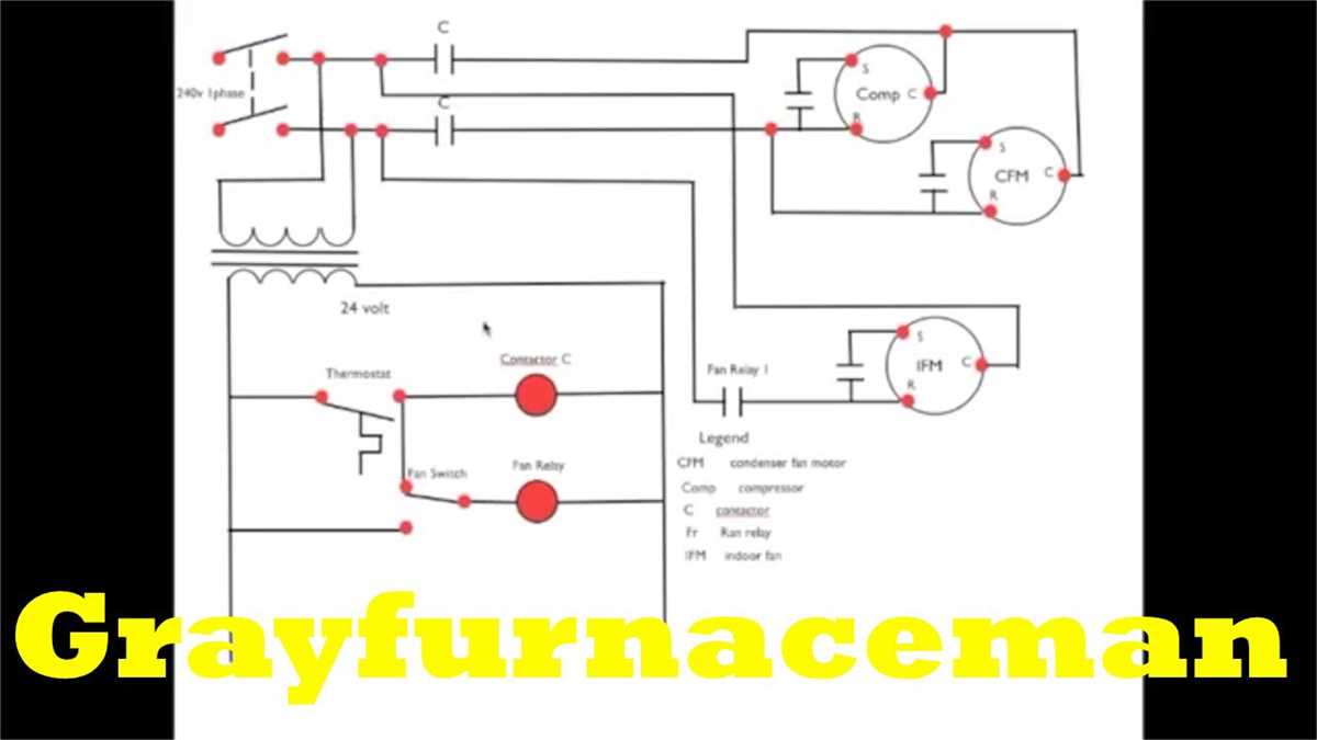wiring diagram of air conditioner