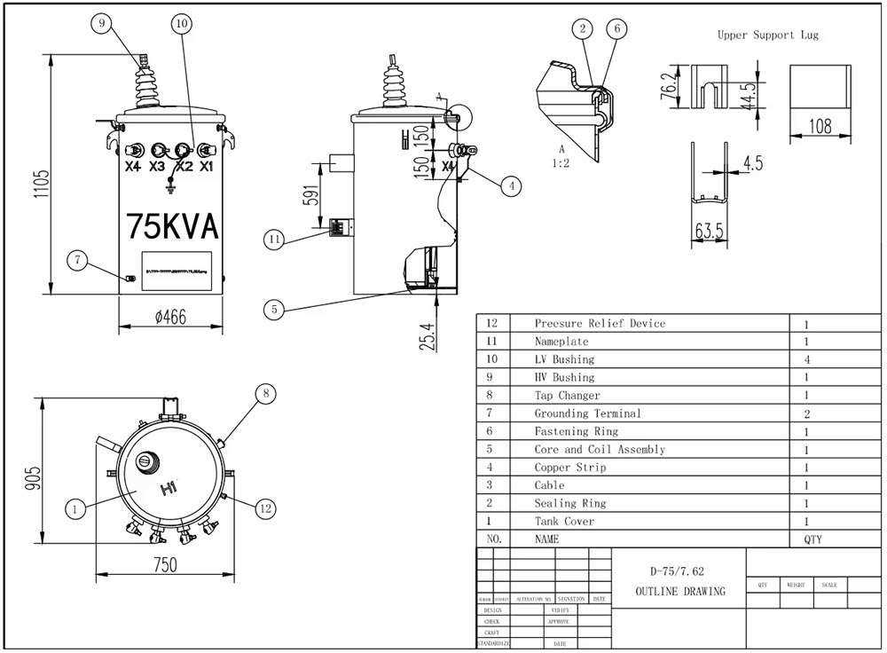 wiring diagram transformer