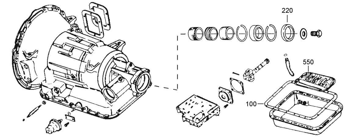 allison transmission parts diagram