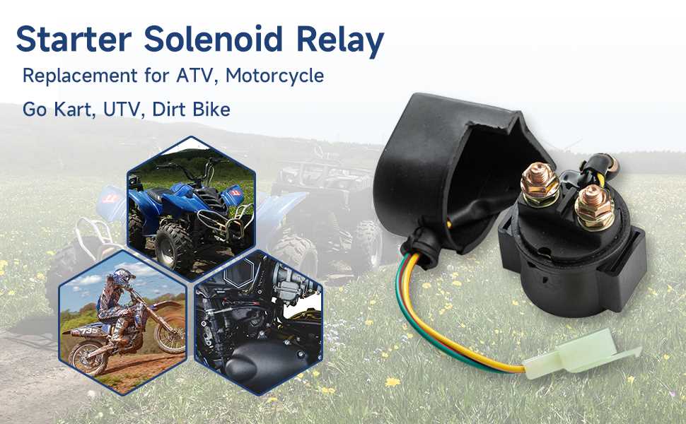 chinese atv starter solenoid wiring diagram
