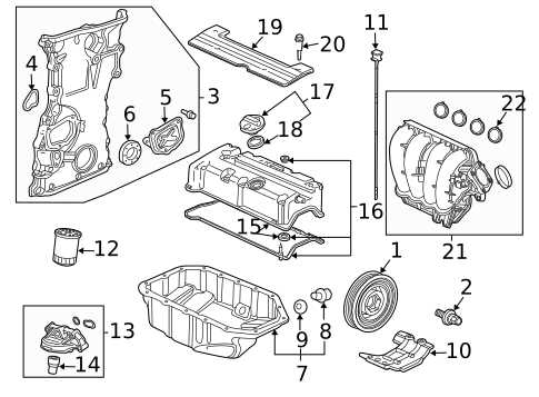 honda accord engine parts diagram