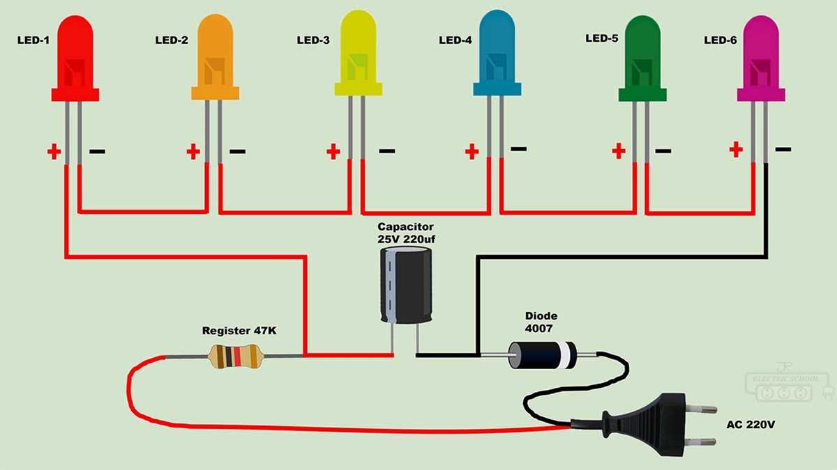 led on circuit diagram