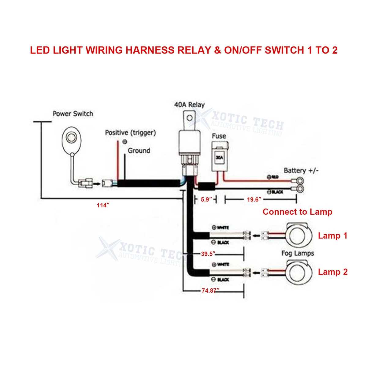fog light wiring diagram relay