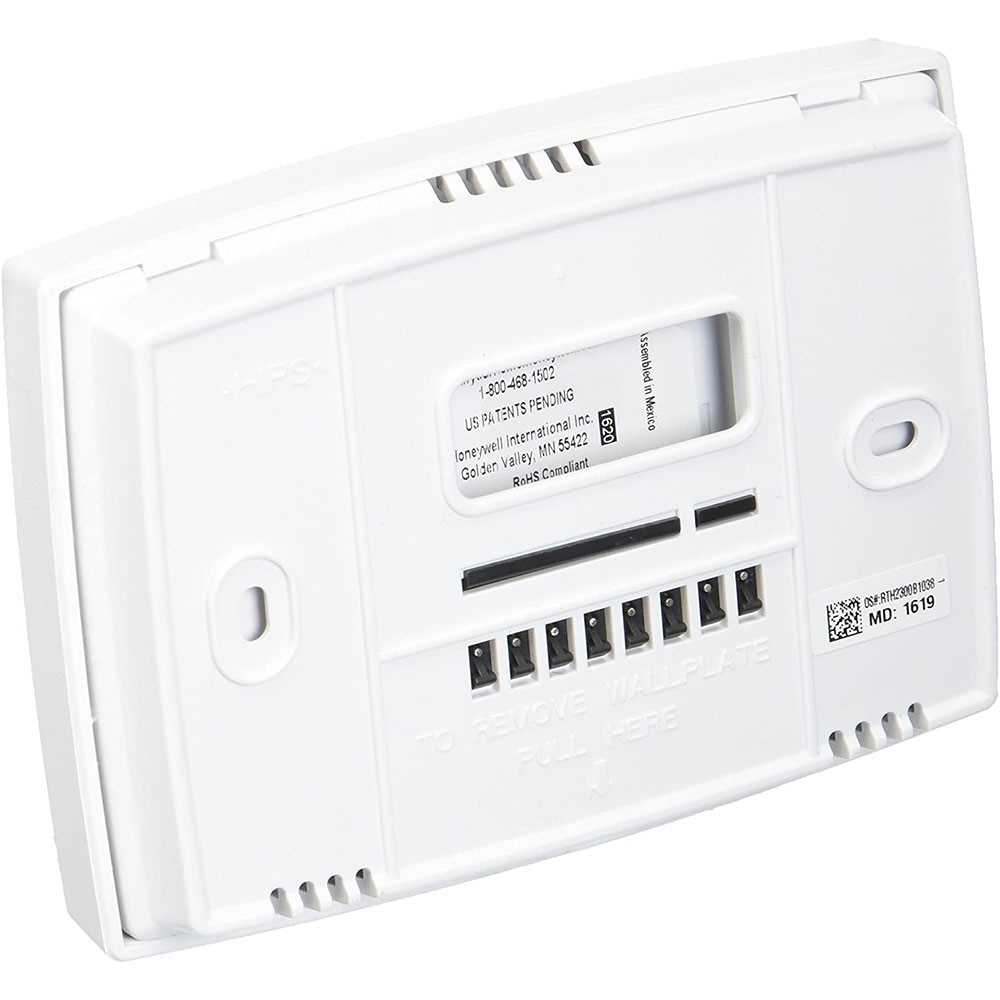 honeywell rth2300b wiring diagram