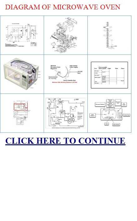 microwave oven circuit diagram
