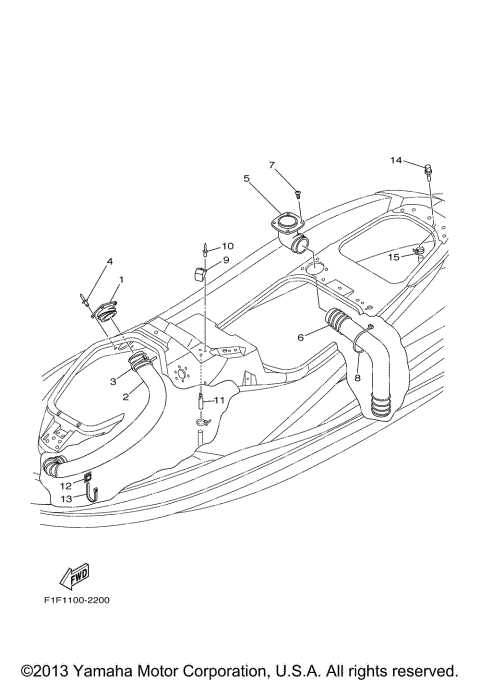 yamaha jet ski parts diagram