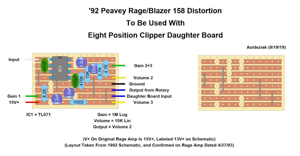 circuit diagram peavey schematics