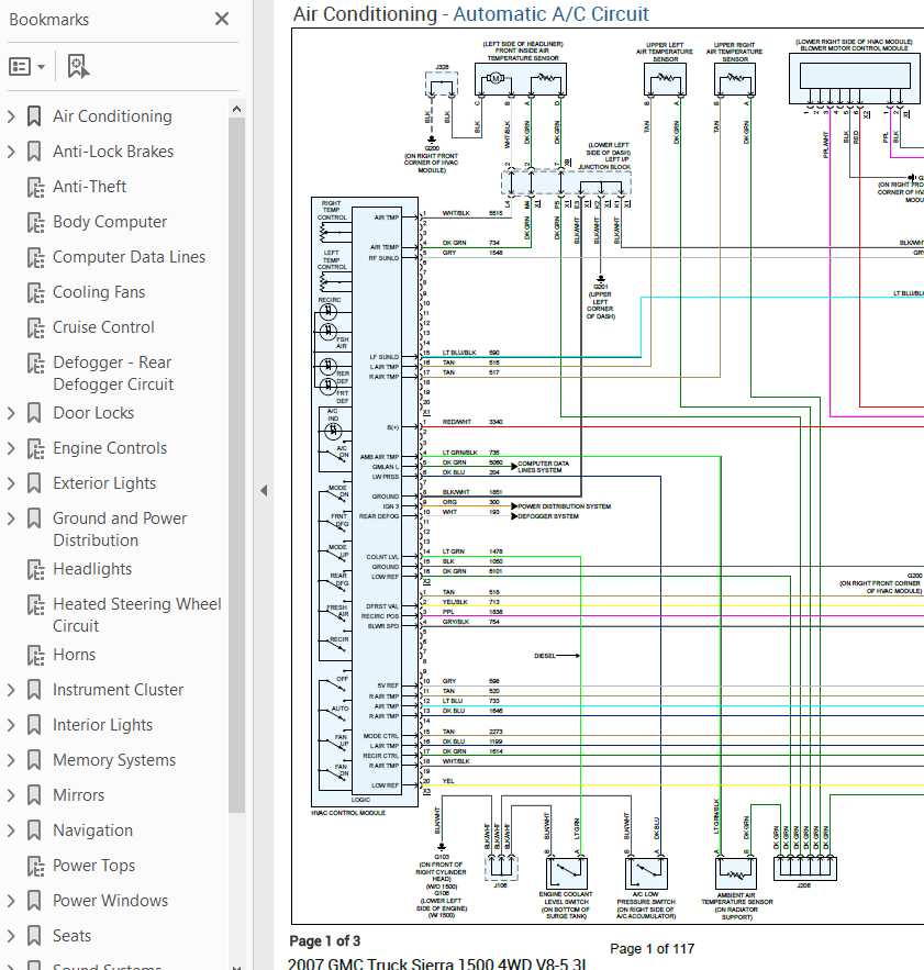 07 gmc sierra radio wiring diagram