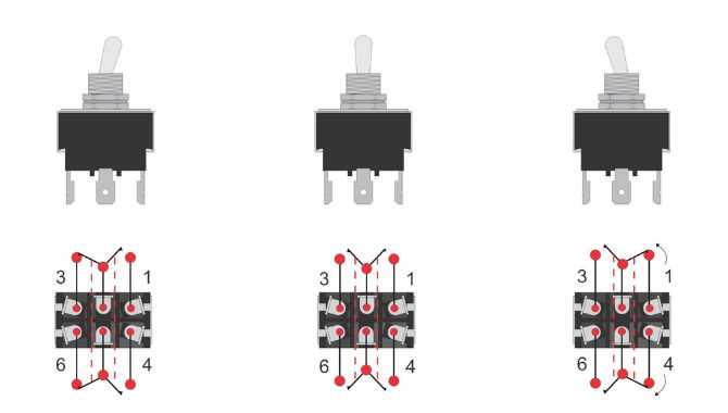 6 pin toggle switch wiring diagram