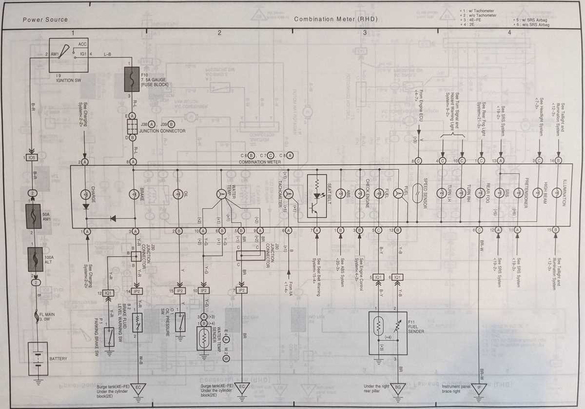 toyota corolla electrical wiring diagram toyota corolla electrical wiring diagram